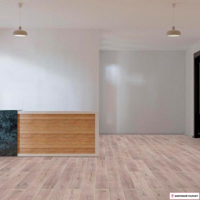 Ламинат My Step Sky Дуб серо-бежевый MS210 33 класс толщина 10 мм с фаской 1.536 м2