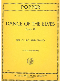 Popper Dance of Elves op.39 for cello and piano
