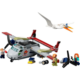 LEGO Jurassic World Конструктор Кетцалькоатль нападение на самолёт, 76947