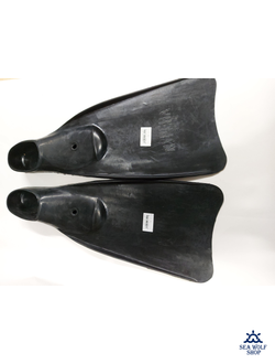 Ласты резиновые Мурена черные р.41-43