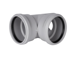 Тройник канализационный STOUT D 110х110 / 87,5° бесшумный (Арт. SKB-0016-111187)