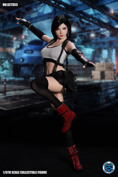 Тифа Локхарт (Final Fantasy VII) Коллекционная ФИГУРКА 1/6 scale Fantasy Fighting Goddess (SET055) - КОМПЛЕКТ БЕЗ ТЕЛА - SUPER DUCK