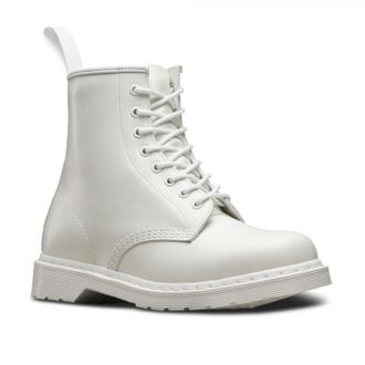 Ботинки Dr. Martens 1460 Mono White Smooth белые женские