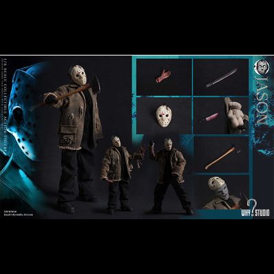 Джейсон Вурхиз (серия  "Пятница, 13-е") - Коллекционная фигурка 1/6 Jason action figure (WS018) - WHY STUDIO