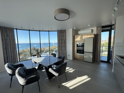 Продаётся квартира с панорамным видом на море 180 градусов. 1-я линия, 120 м2. ЖК "Tropical Garden"