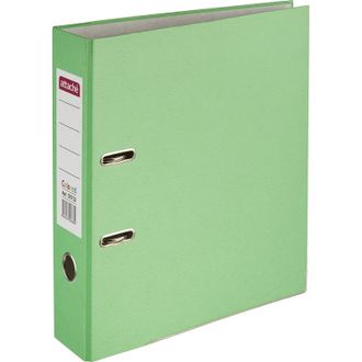 Папка-регистратор ATTACHE Colored light, 75мм, светло-зеленый