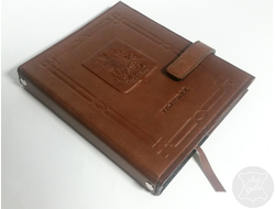 подарок руководителю, именной ежедневник, ежедневник купить, ежедневник из натуральной кожи, блокнот