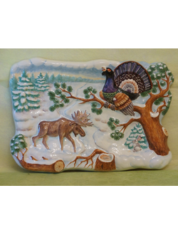 Рыбак (панно)