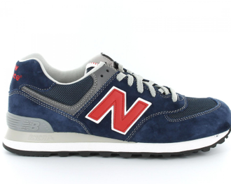 New Balance 574 Red/Blue