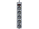 Сетевой фильтр с заземлением и кнопкой Perfeo POWERX, 1,8 м, 5 розеток (серый)