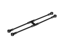 Minifigure, Utensil Stretcher Holder Flexible, Black (30191 / 4141689 / 6096303)