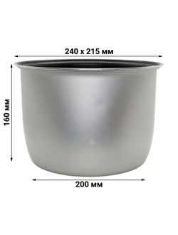 Чаша для мультиварки универсальная 6 л