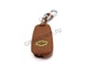 Коричневый чехол для выкидного ключа шевроле 3 кнопки