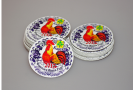 Сувенирный магнит на холодильник D65 мм