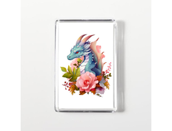 Магнит акриловый год Дракона №7