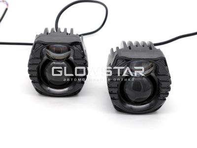 Билед модули Aozoom Y25-01 12V/24V, 35W/45W, универсальное крепление (комплект, 2шт)