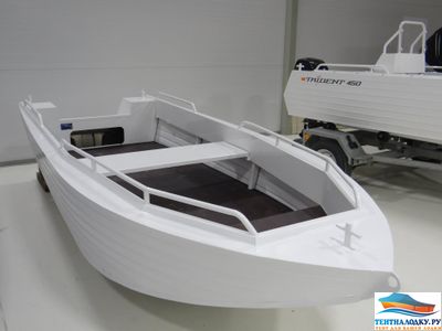 Тент на лодку Trident 450 (no console) без кринолинов