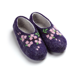 Купить войлочные тапочки «Сакура»
