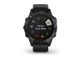 Часы Garmin Fenix 6 Pro черный (черный силиконовый ремешок)