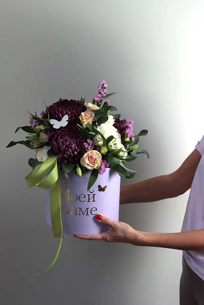 Цветочная композиция для мамы № 605