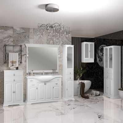 Пенал Opadiris Риспекто 30 белый матовый, правый