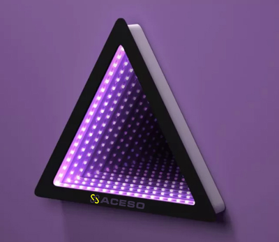 Светозвуковая панель "Бесконечность треугольник"