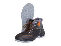 Ботинки "Актив", кожа, нат. мех, ПУ-ТПУ