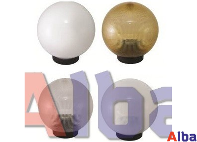 Шар 250мм золото Светильник садово-парковый