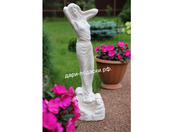 Статуя античная ГРАЦИЯ - БОГИНЯ ИЗЯЩЕСТВА, МОЛОДОСТИ, ВЕСЕЛЬЯ И РАДОСТИ ЖИЗНИ!  71*18*15см    1,6кг   полистоун Россия 2458/013018***