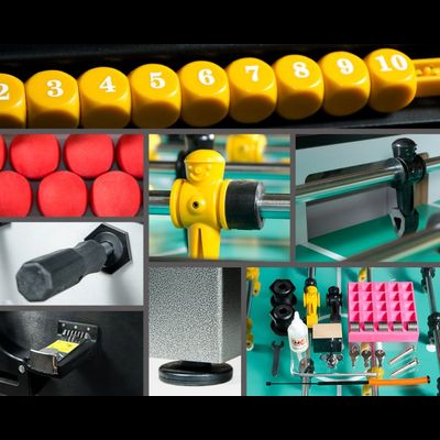 Настольный футбол (кикер) «Pro Sport» (144x76x90см, черный, жетоноприемник)