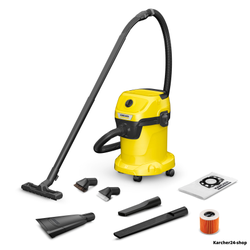Хозяйственный пылесос Karcher WD 3 V-17/6/20 Car (1.628-115.0)
