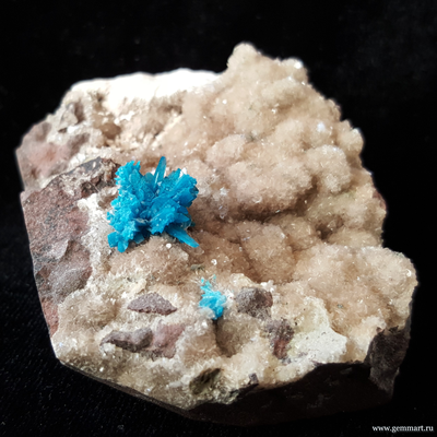 Пентагонит на стильбите. Насик. Индия. 57*46*33мм.