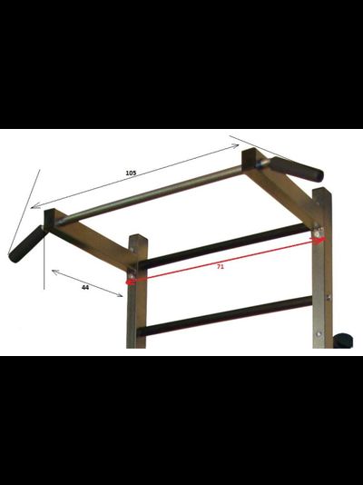 Стойка PRO-T + брусья Б-ПС + доска ДП-PRO