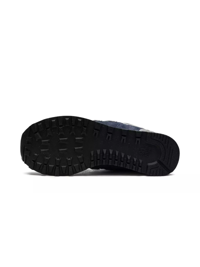 New Balance 574 Navy Grey с мехом