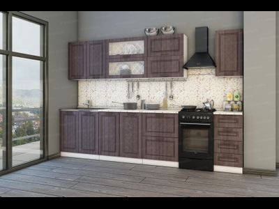 Кухня "Агава 2.6 м МДФ" (Эра)