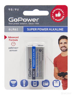 GoPower 00-00017863 Super Power Alkaline