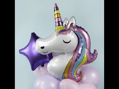 Шар (18''/46 см) Звезда, Фиолетовый