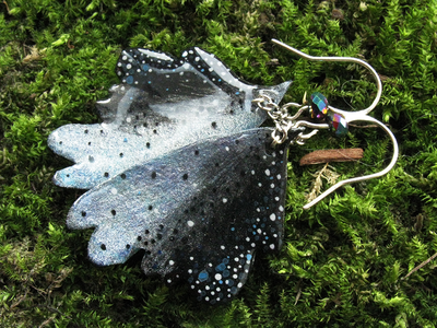 Мистические серьги "Крылышки Туманной Феи"