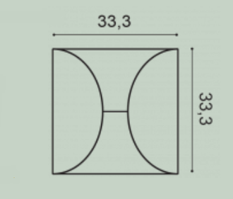 Декоративная панель W107 CIRCLE