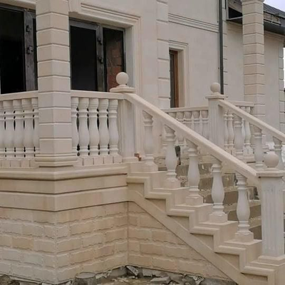 Доломит с фаской гладкая сердцевина, серо-бежевый