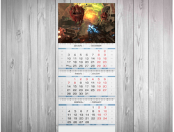 Календарь квартальный Doom/ Дум №24