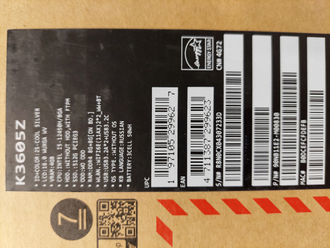 ASUS VivoBook 16X K3605ZF-N1032 ( 16.0 WUXGA IPS 120HZ i5-12450H RTX2050 16GB 512SSD )