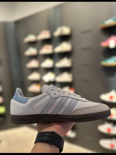 Adidas Samba OG White Blue Gum