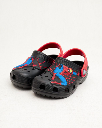 Crocs Kids Crocband Spider Man Детские Черные