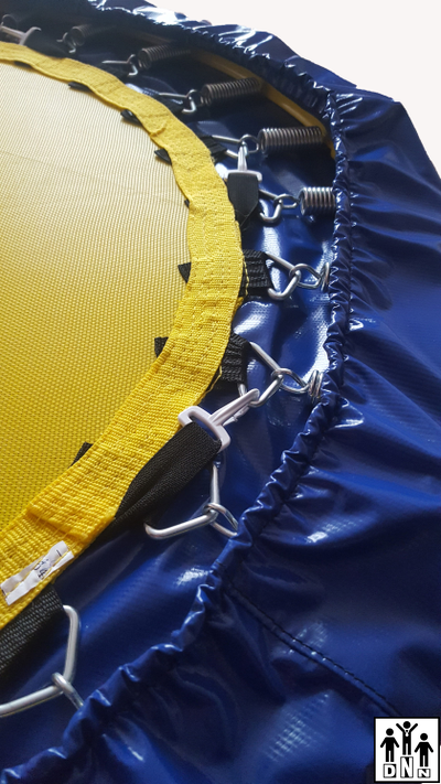 Защитный мат на пружины для батута зеленый 5 FT (Д-152 см, Ш-26 см) DNN