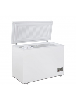 Морозильный ларь с глухой крышкой, терморегулятор на лицевой панели
