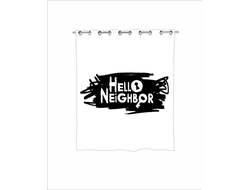 Штора в ванную Привет Сосед/ Hello Neighbor №10