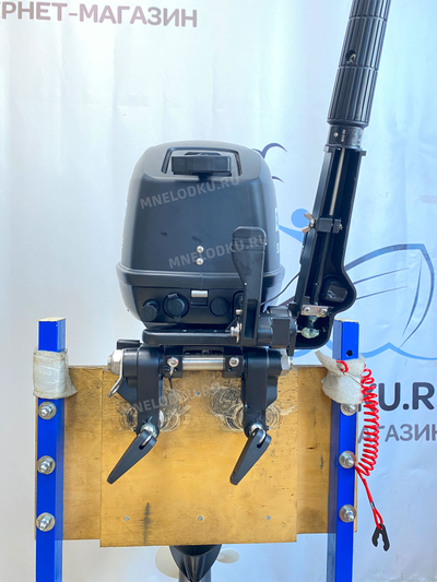 Лодочный мотор GLADIATOR G9.9FHS USB BLACKLINE из лодки