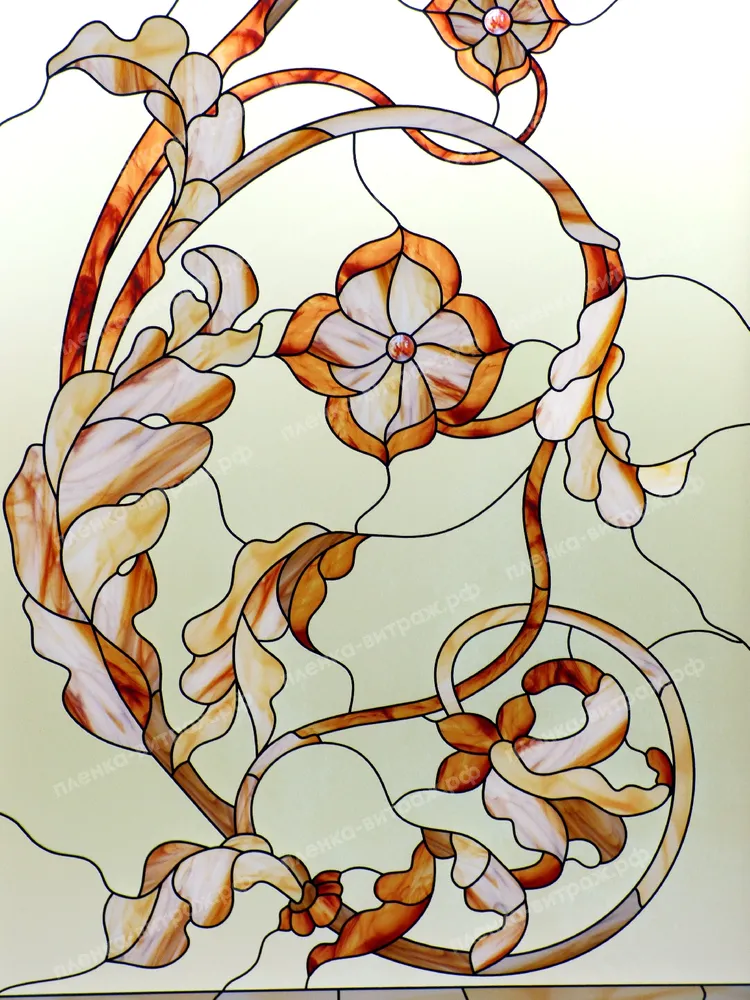 Витраж на пленке