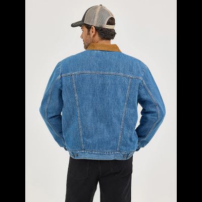 Куртка Wrangler® Straight Yoke Sherpa Lined Denim Jacket